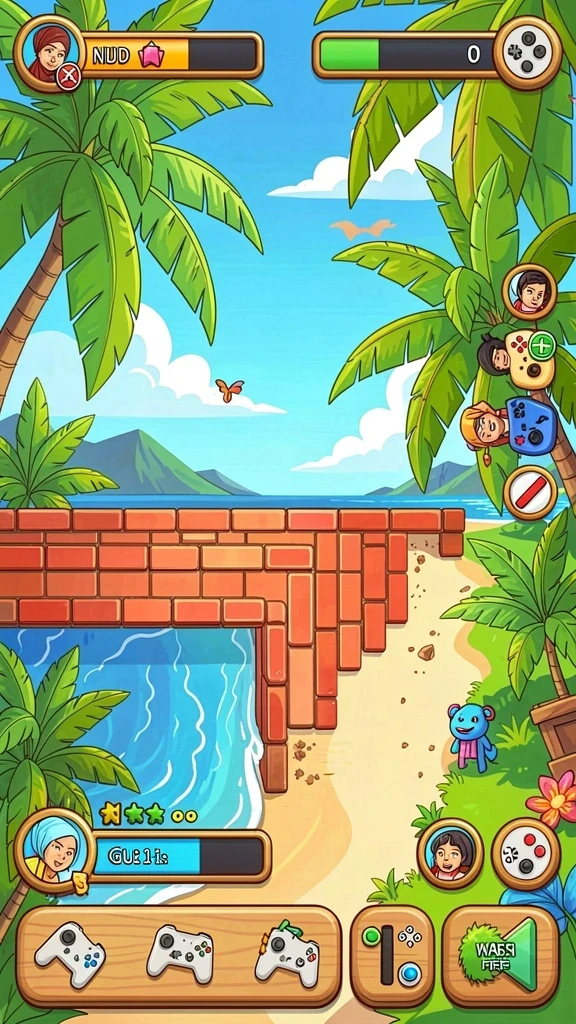 Mode permainan multiplayer yang seru dan penuh tantangan.