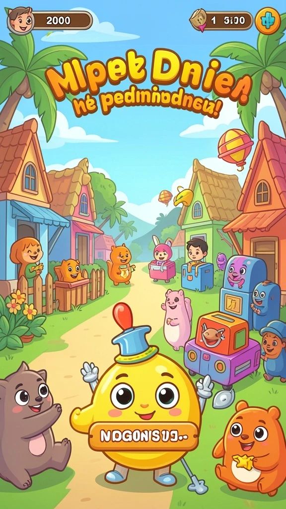 Screenshot pengguna yang sedang bersaing dalam mode multiplayer.