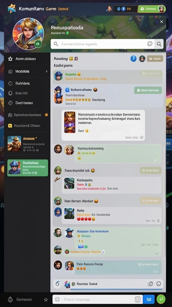 Gambaran level yang menantang dan penuh warna.