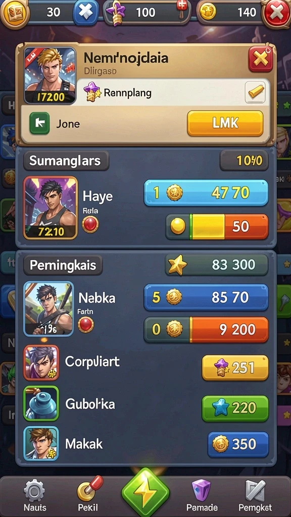 Mode permainan multiplayer yang seru dan kompetitif.