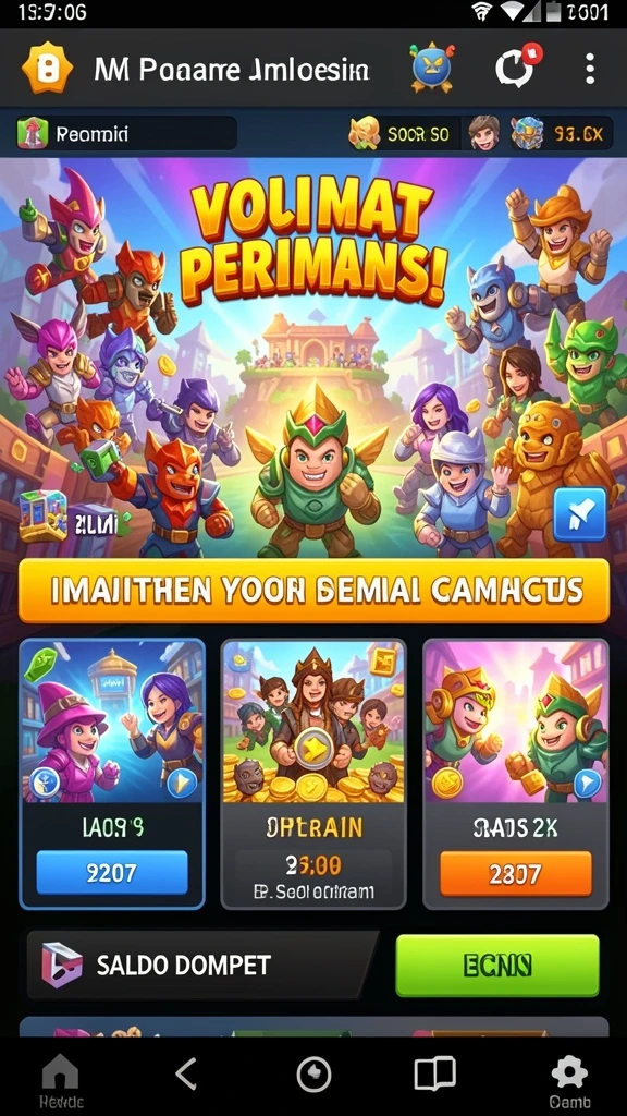 Screenshot menampilkan bengkel dengan berbagai kendaraan yang sedang diperbaiki.