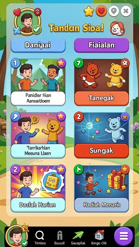 Mode multiplayer seru dan kompetitif.
