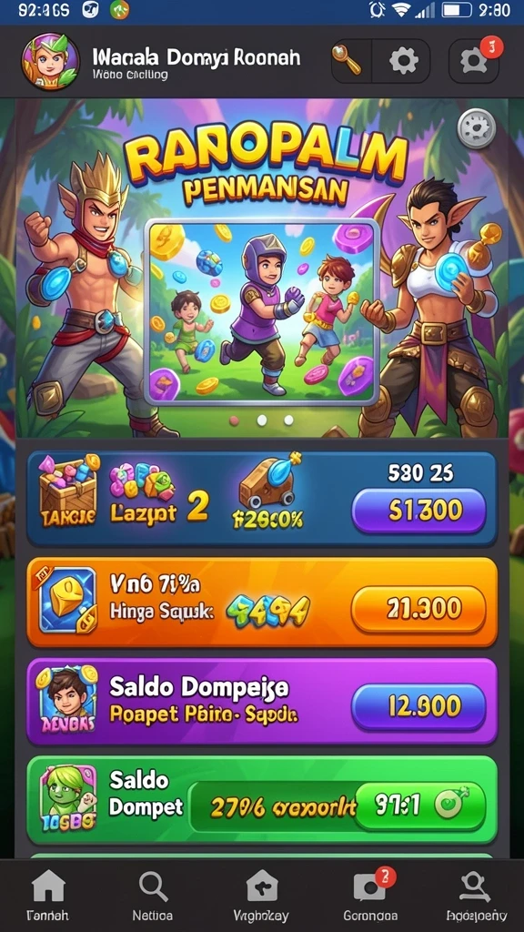 Gameplay seru dengan kontrol intuitif.