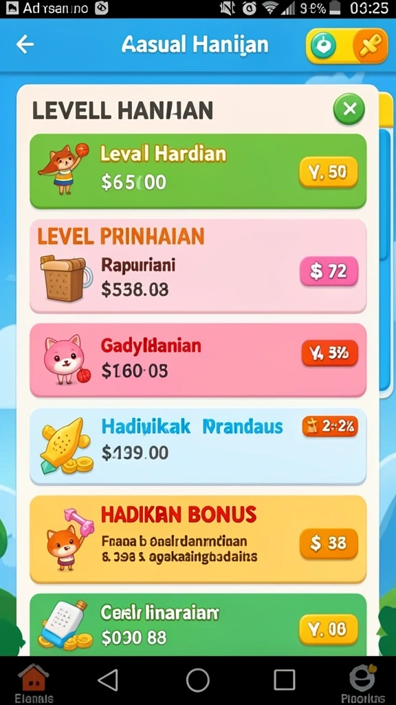 Screenshot menampilkan karakter utama dalam aksi.