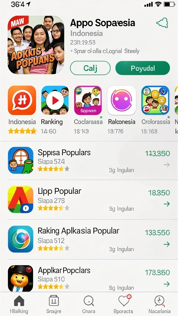 Tampilan antarmuka yang ramah pengguna.