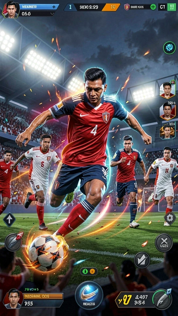 Beragam permainan seru tersedia untuk dimainkan.