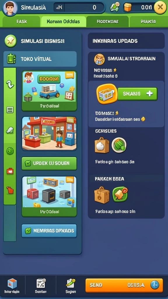 Tangkapan layar menampilkan leaderboard dengan skor pemain terbaik.