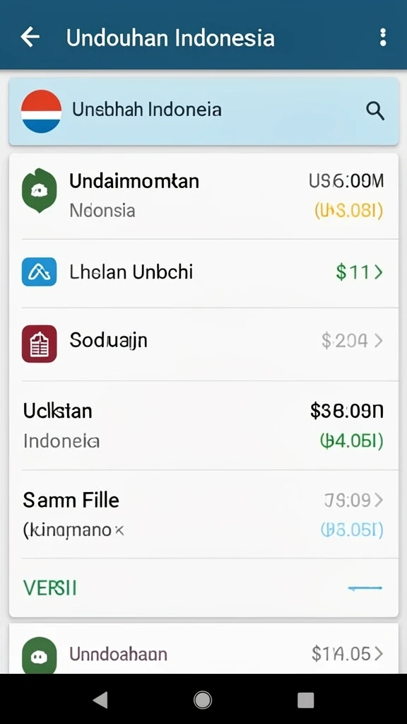 Tampilan awal yang menarik dan mudah dimengerti.