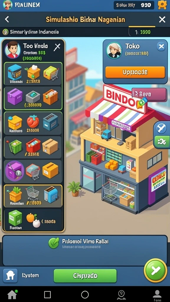 Sistem reward yang menarik dan beragam hadiah.