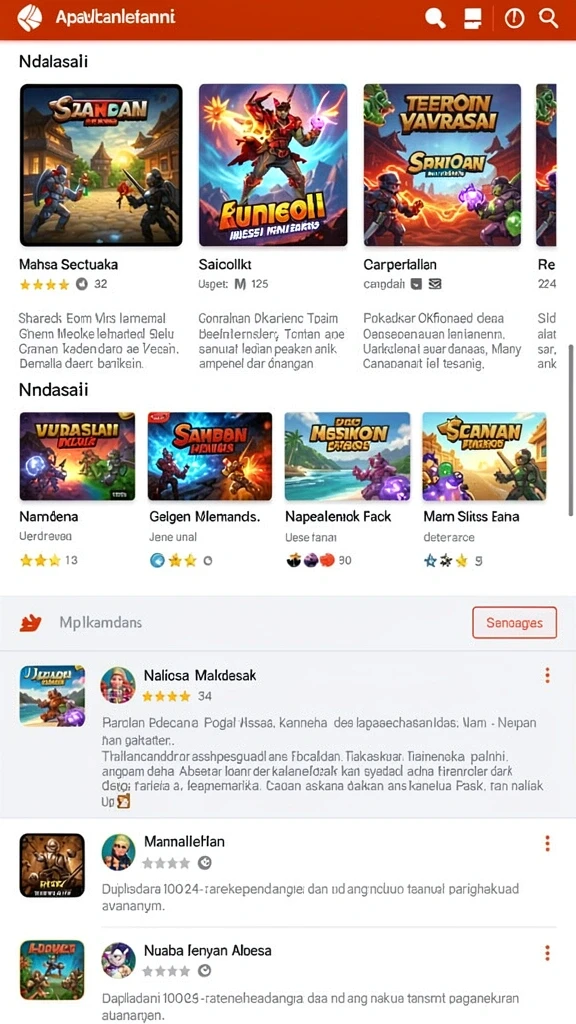 Fitur pemesanan layanan yang memudahkan pengguna.