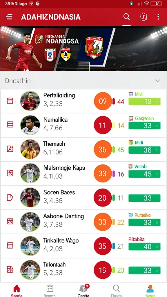 Contoh level yang menantang dan mendebarkan.