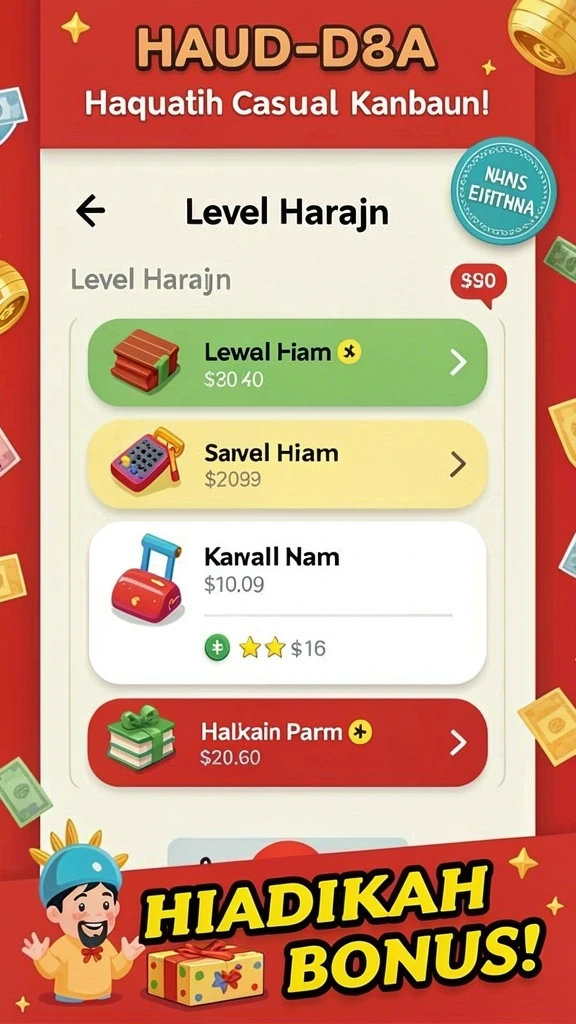Tangkapan layar interaksi sosial antar pemain.