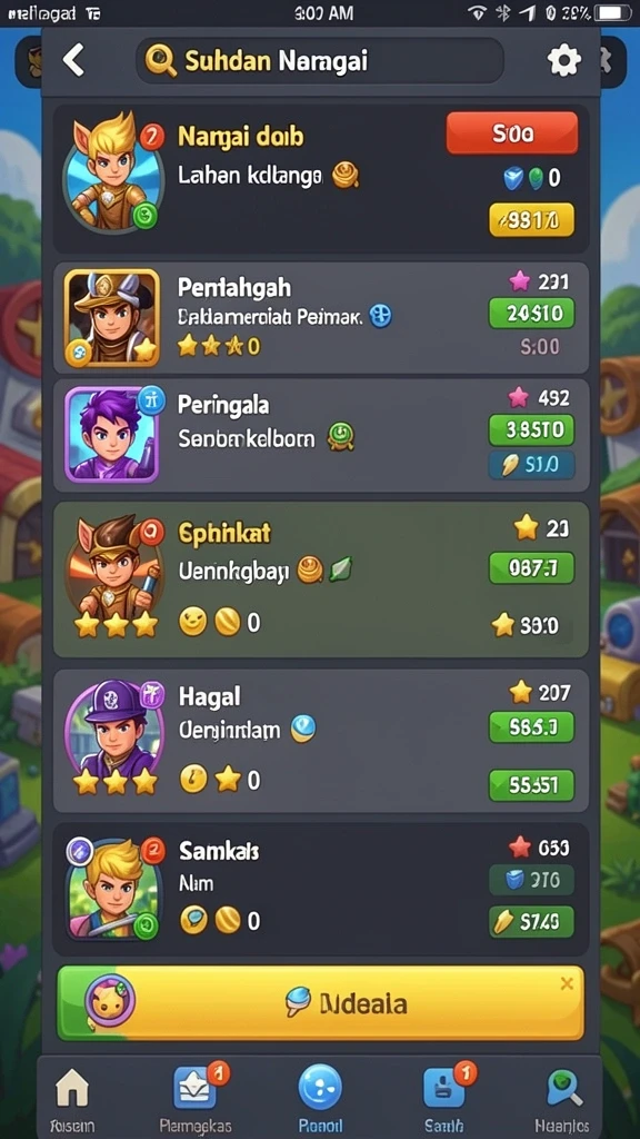 Screenshot menunjukkan fitur komunitas yang aktif dan interaktif.