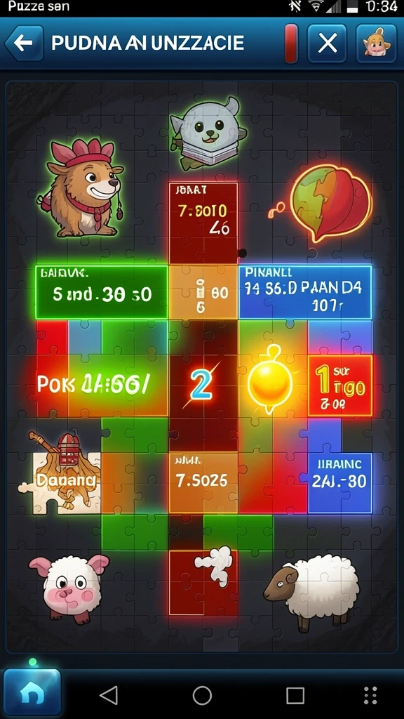 Tangkapan layar gameplay yang menampilkan slot klasik.
