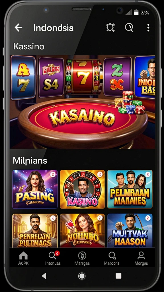 Screenshot menunjukkan tampilan level pertama yang menarik.