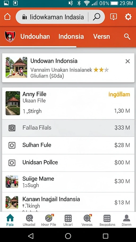 Screenshot dengan desain grafis yang memukau dan interaktif.