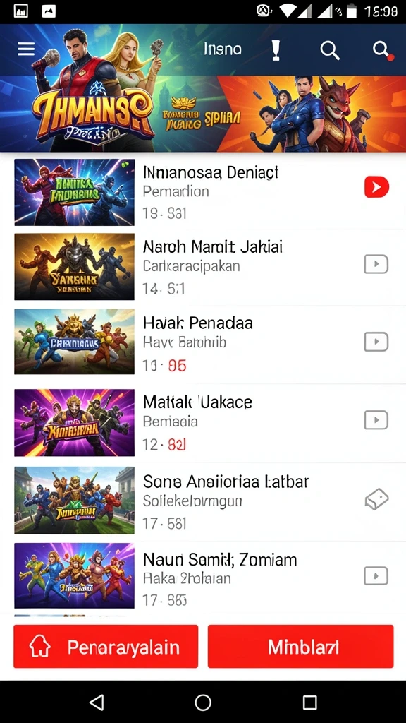 Tampilan antarmuka yang ramah pengguna.