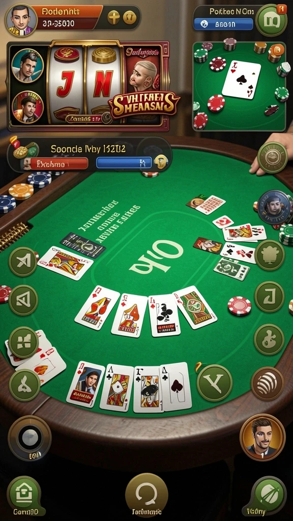 Tampilan komunitas game yang aktif dan bersemangat.