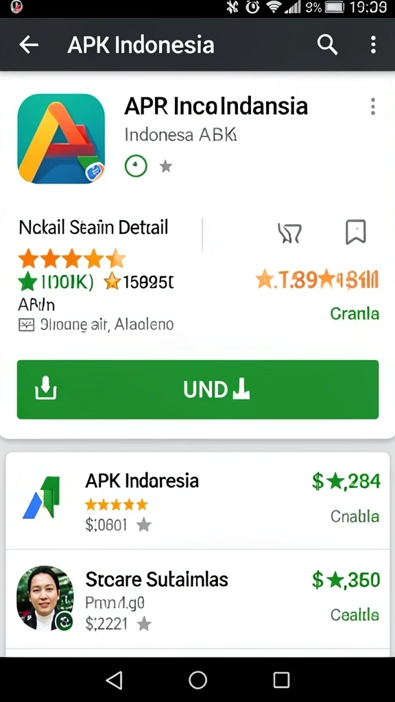 Tampilan antarmuka yang menarik dan modern.