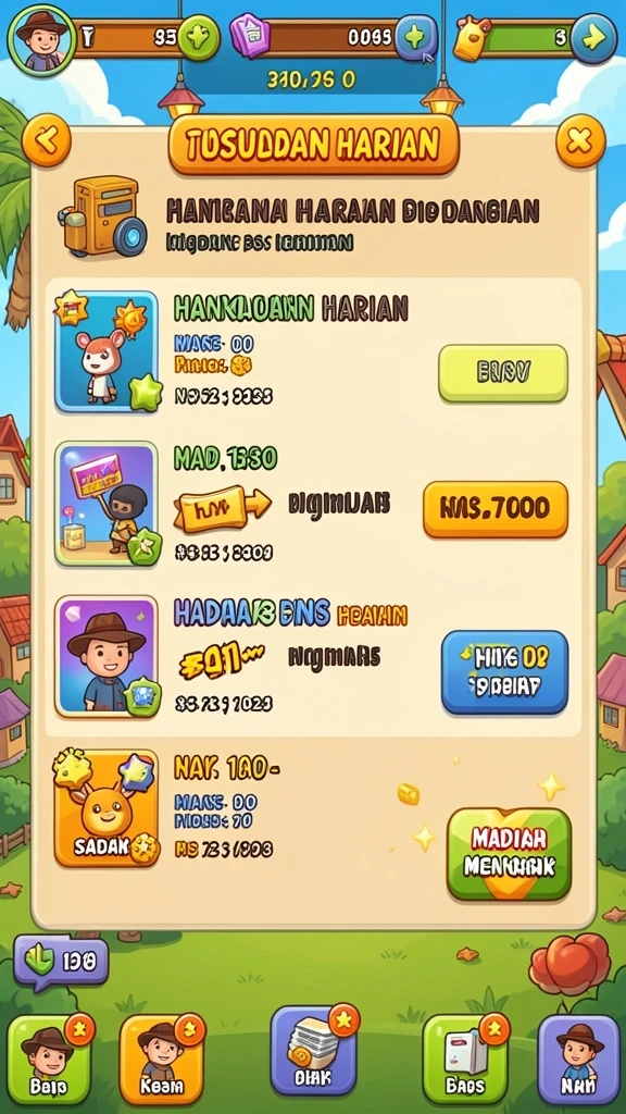 Fitur permainan baru yang menantang dan seru.