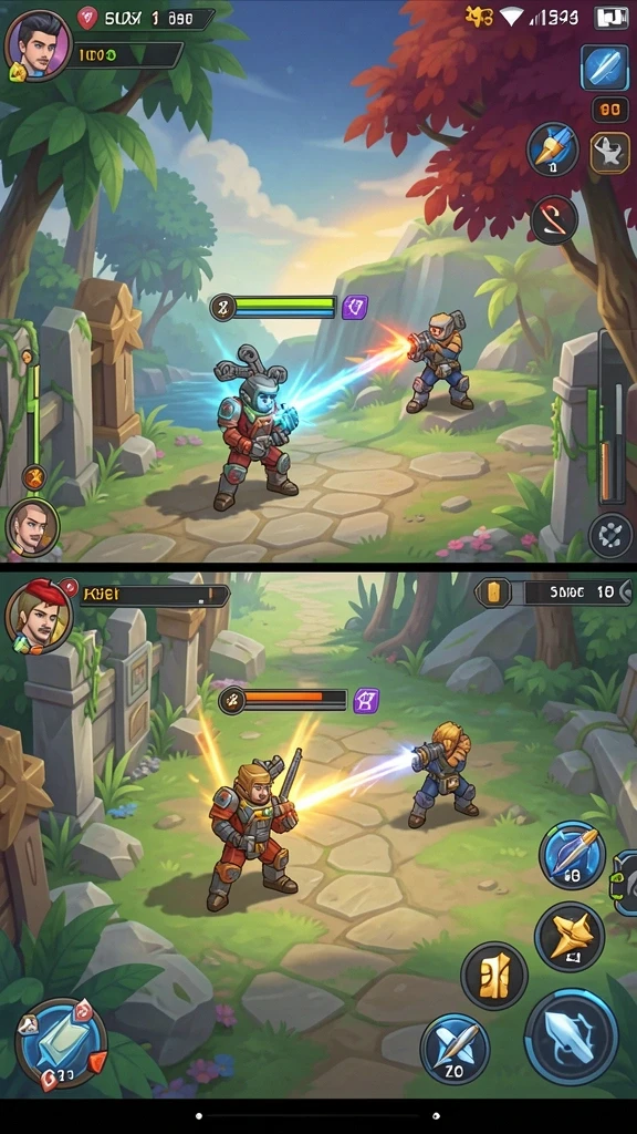 Karakter unik dengan berbagai kemampuan menarik.