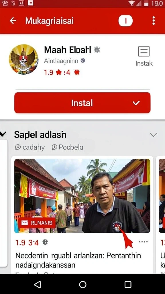 Gambar tampilan utama RAHAYU88 dengan karakter yang menarik.