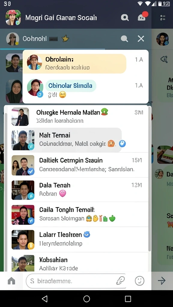 Tampilan level menakjubkan dengan desain yang unik.