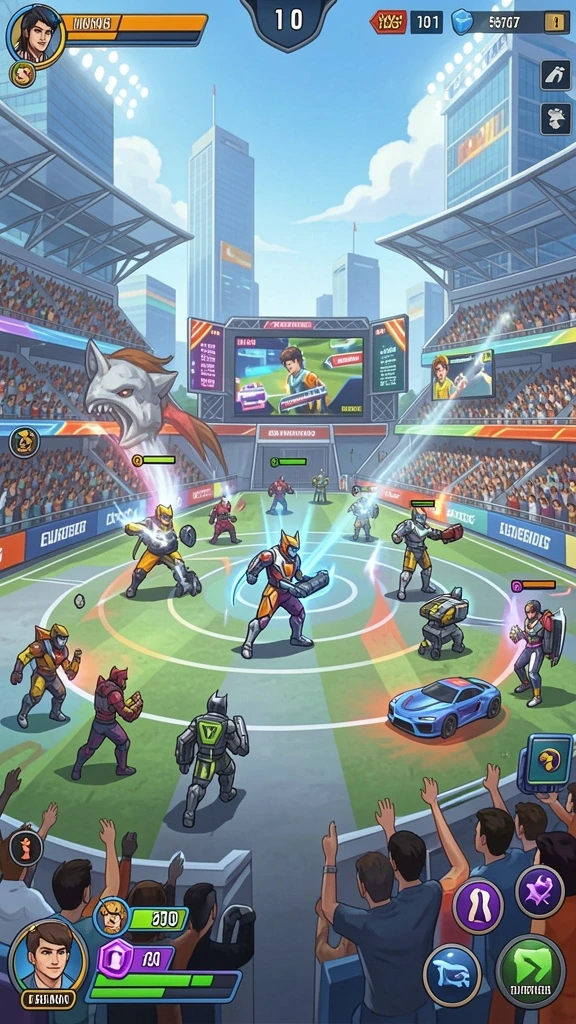 Fitur multiplayer memungkinkan kolaborasi dengan teman.