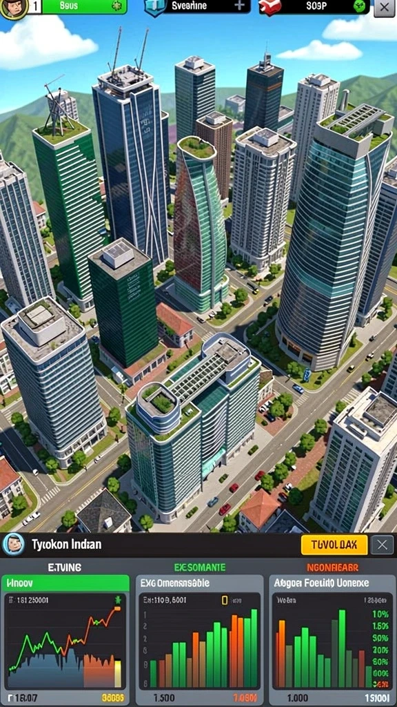 Grafik yang tajam dan warna yang cerah.