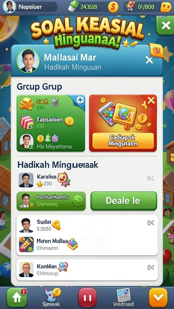 Mode multiplayer yang seru dan menantang.