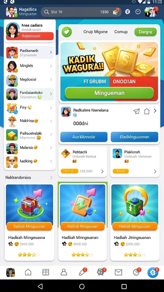 Level baru yang menantang dan seru.