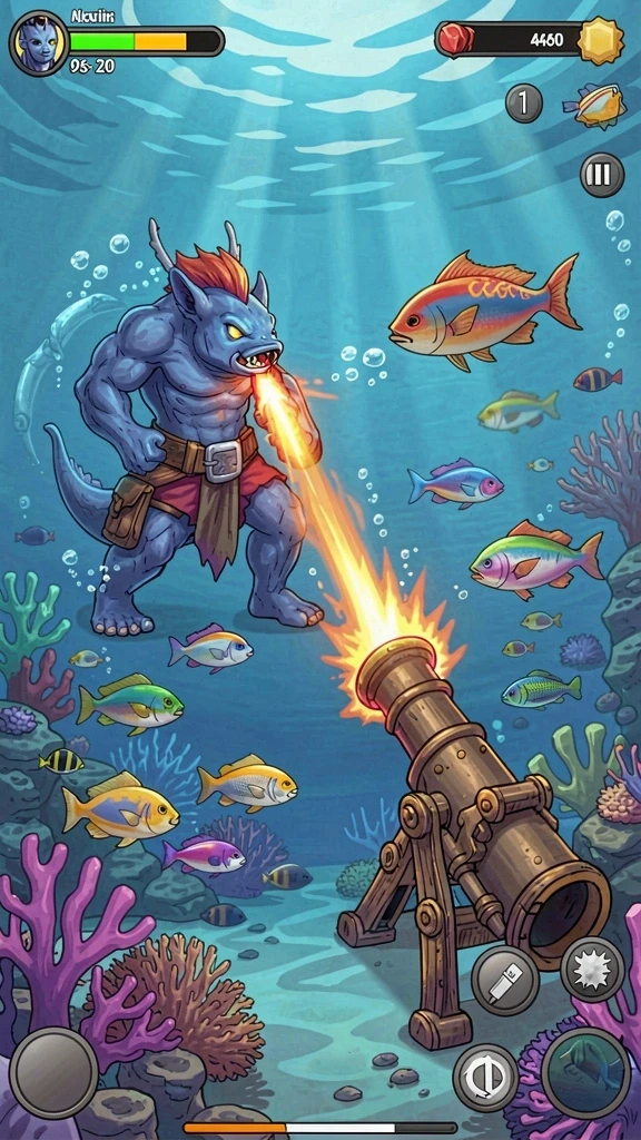 Screenshot menampilkan gameplay yang seru dan penuh aksi.