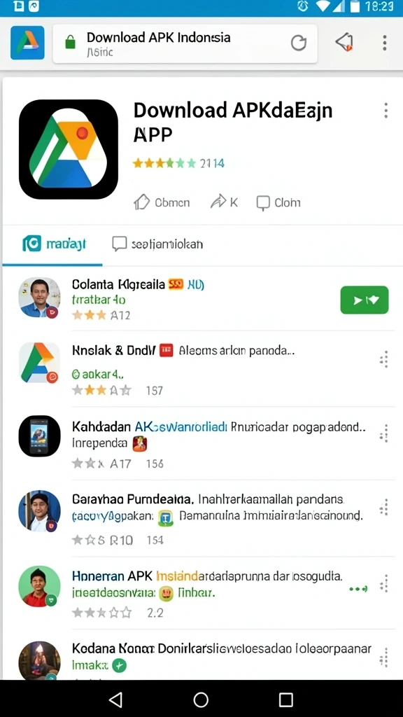 Tampilan awal yang menarik dan memukau.