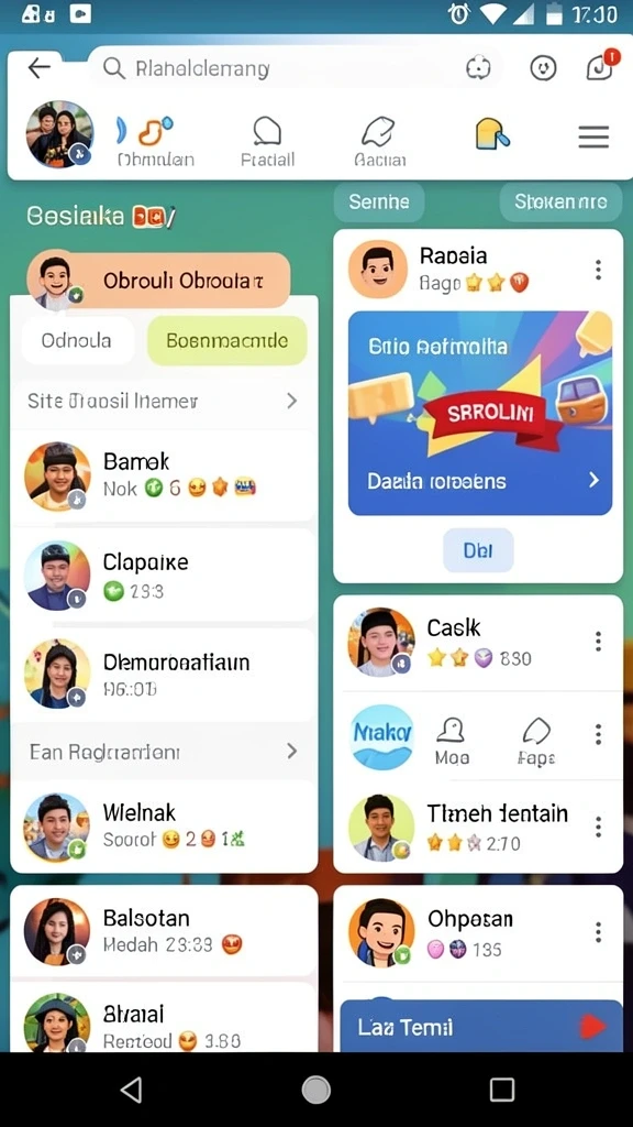 Tampilan antarmuka yang ramah pengguna.