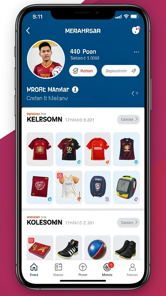 Tampilan utama dengan grafik berkualitas tinggi.