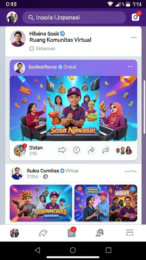 Tampilan antarmuka yang menarik dan user-friendly.