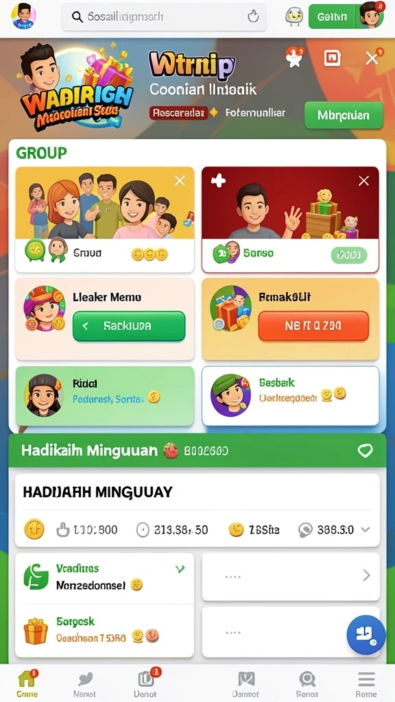 Mode permainan yang beragam dan menarik.