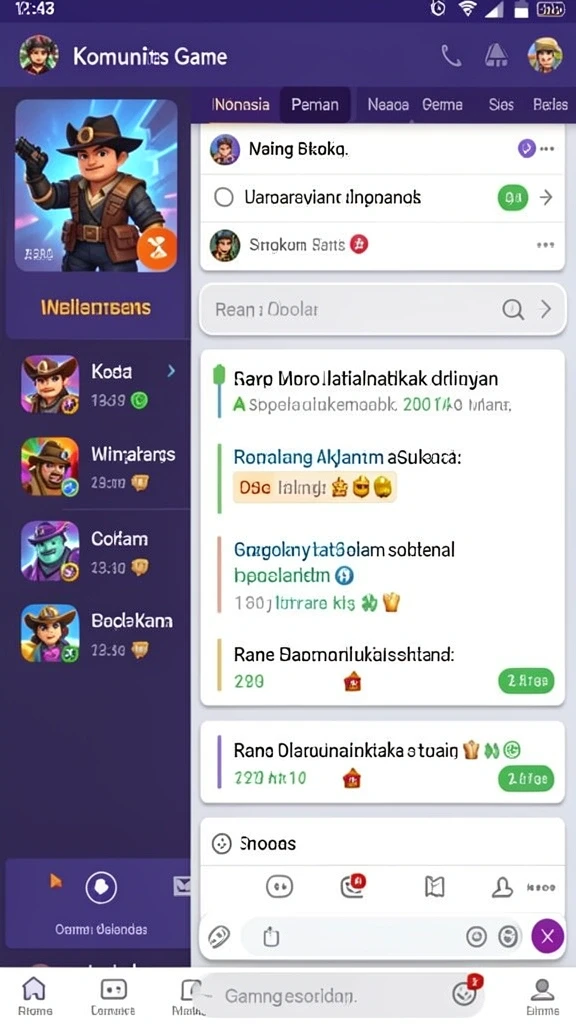 Tampilan antarmuka yang menarik dan mudah dimengerti.