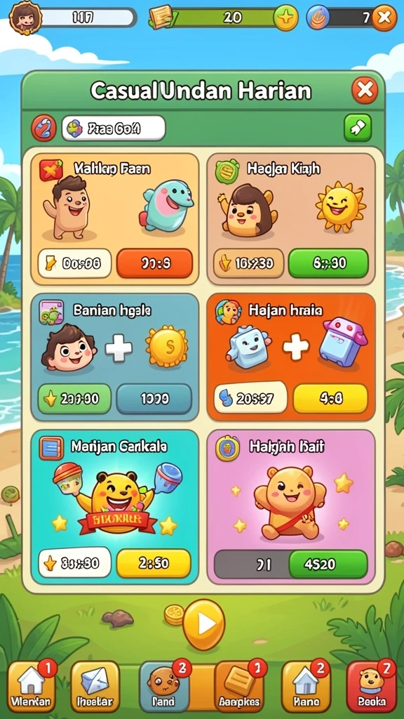 Mode multiplayer yang penuh adrenalin dan kompetitif.