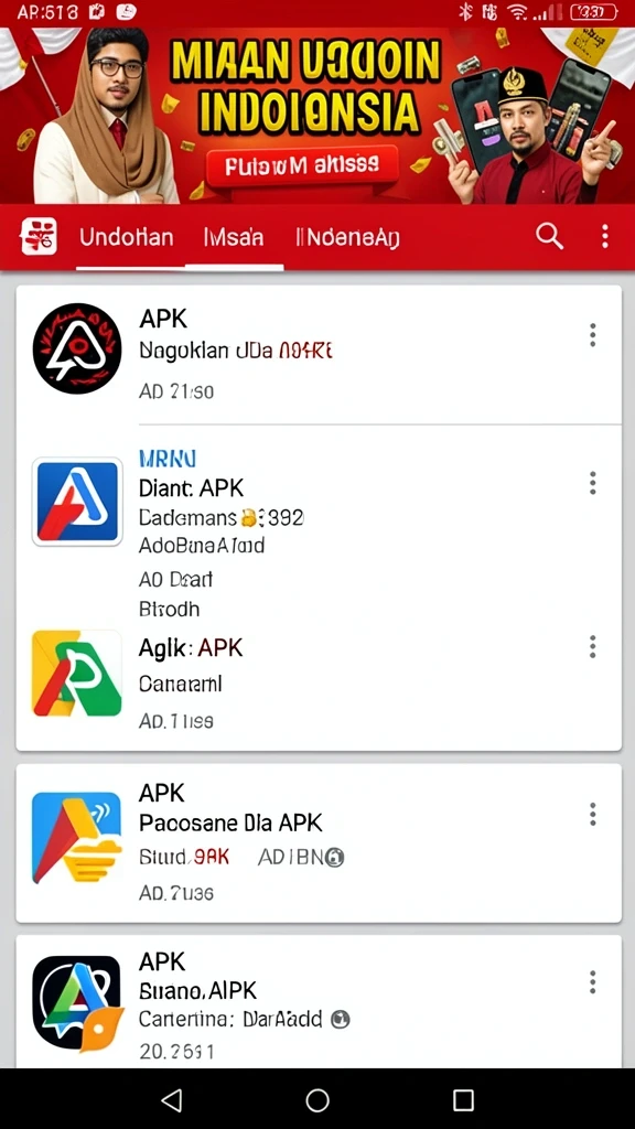 Karakter unik yang bisa Anda pilih dan gunakan.