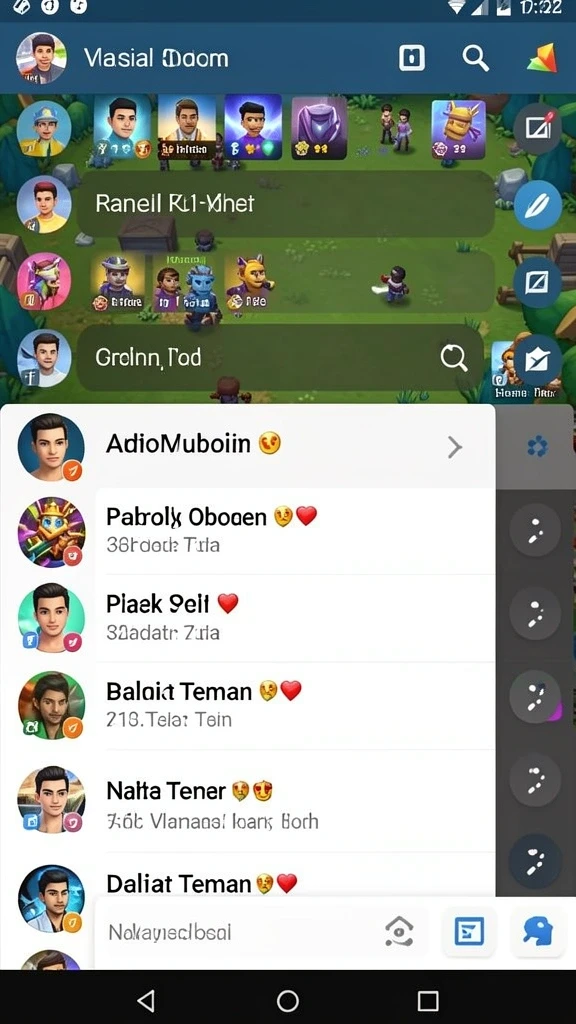 Screenshot fitur reward yang menggugah semangat.