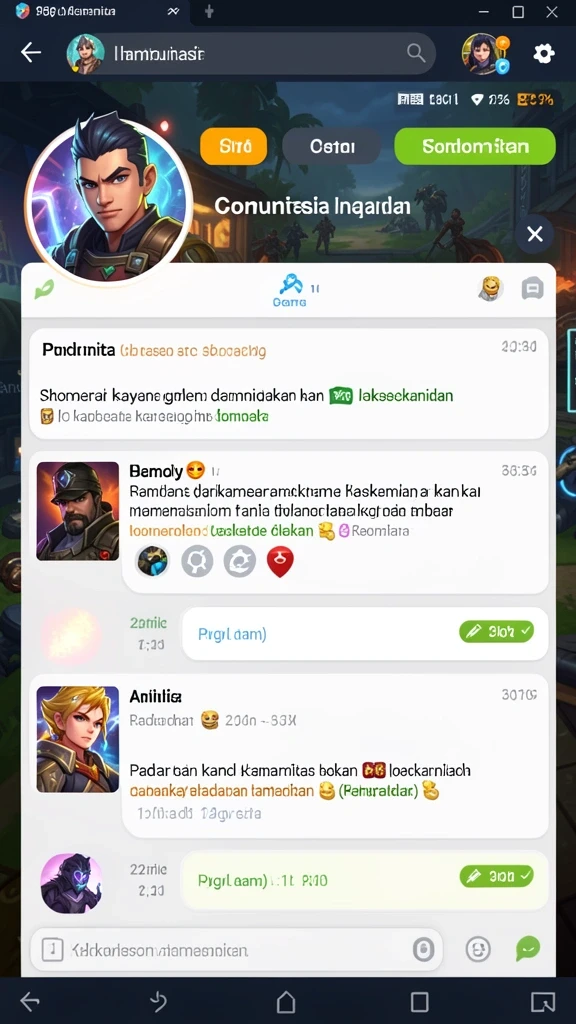Beragam pilihan permainan yang seru dan menantang.