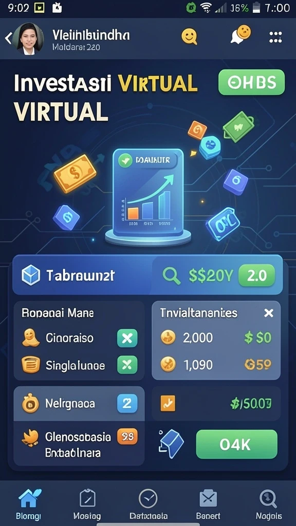 Screenshot permainan yang menampilkan berbagai tema slot.
