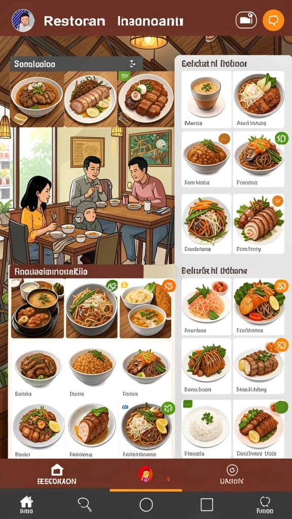 Tampilan level menakjubkan yang memukau.